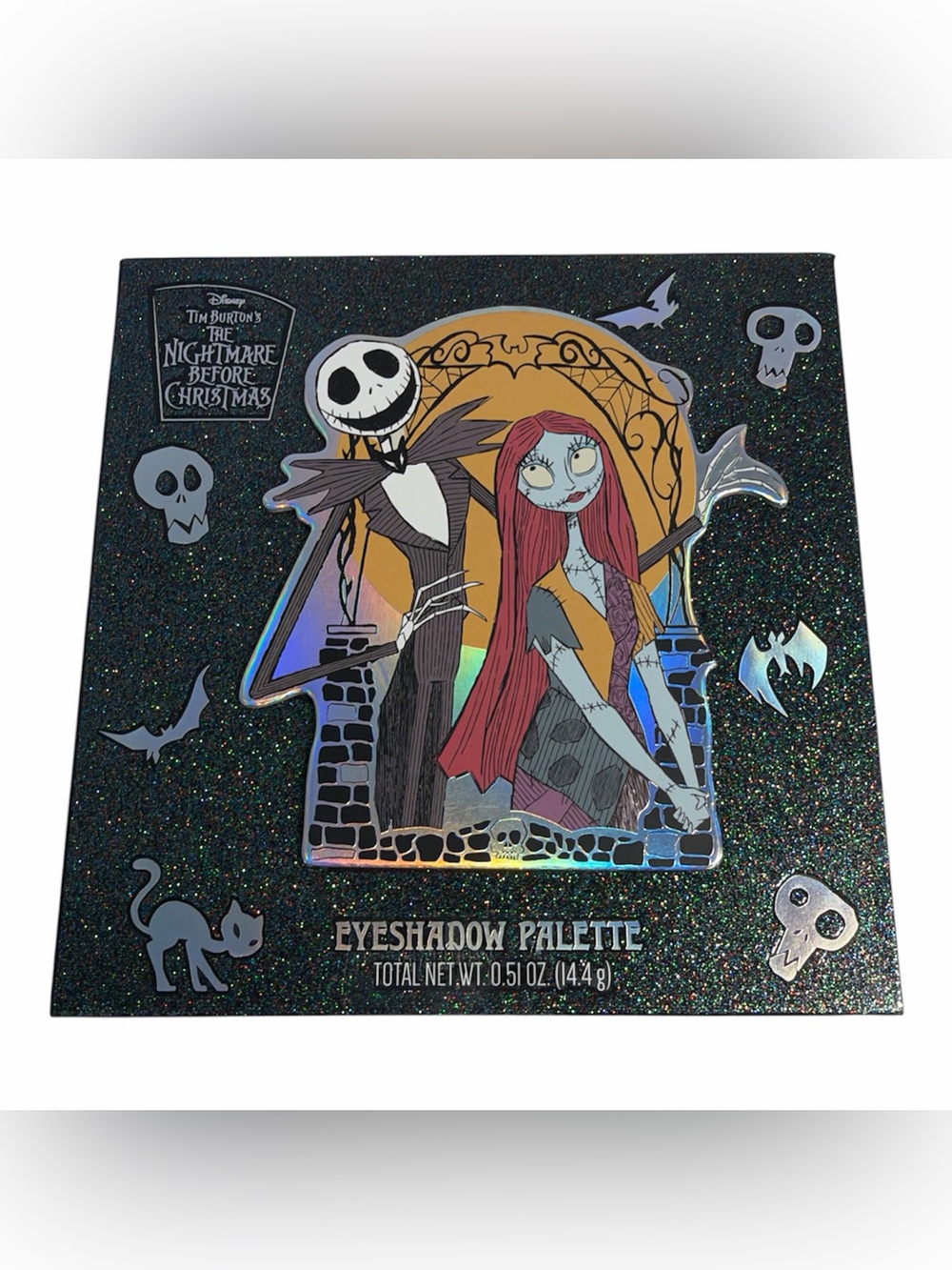 Disney Tim Burton's The Nightmare Before Christmas Eyeshadow Palette - NWT **